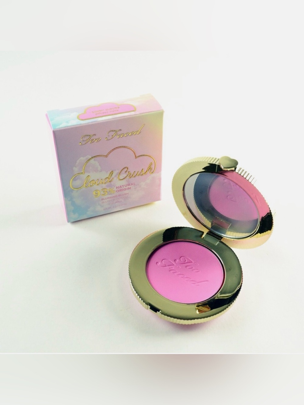 New! Too Faced Cloud Crush Blurring Blush CANDY CLOUDS
